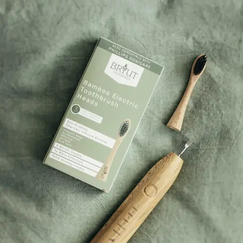 Sonicare-Compatible Bamboo Toothbrush Heads