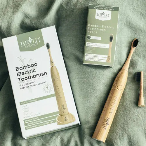 Sonicare-Compatible Bamboo Toothbrush Heads