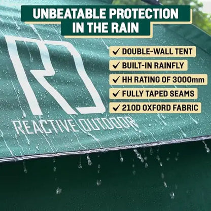 3 Secs Camping Tent - Instant Pop Up Reactive Outdoor Tent
