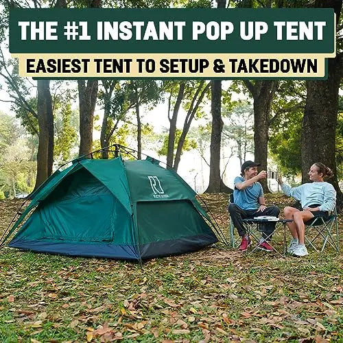 3 Secs Camping Tent - Instant Pop Up Reactive Outdoor Tent