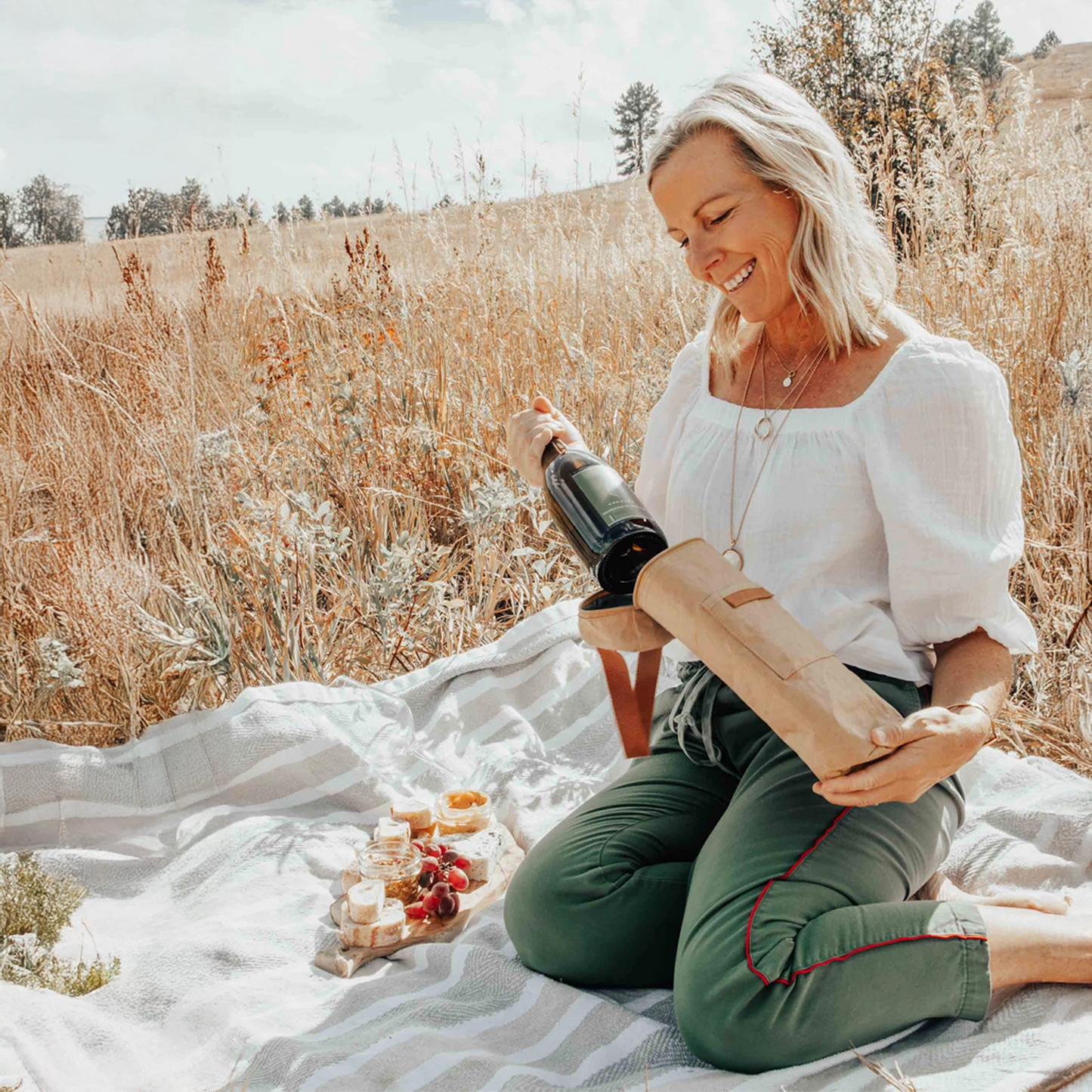 Insulated Wine & Spirits Cooler Tote - Small Case Packs