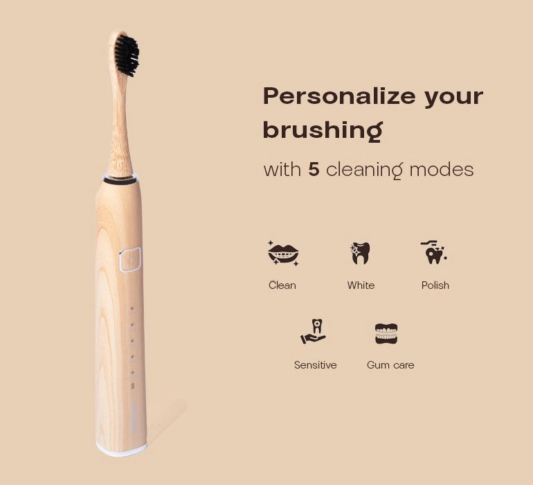 Electric Bamboo Toothbrush