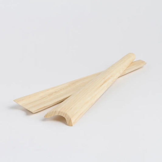 Bamboo Serving Tongs